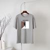 Hirsionsan Cartoon Printed Cotton Summer T Shirts Women Soft Kawaii Loose Tees Female Plus Size Short Sleeve Tops for Lady 2022