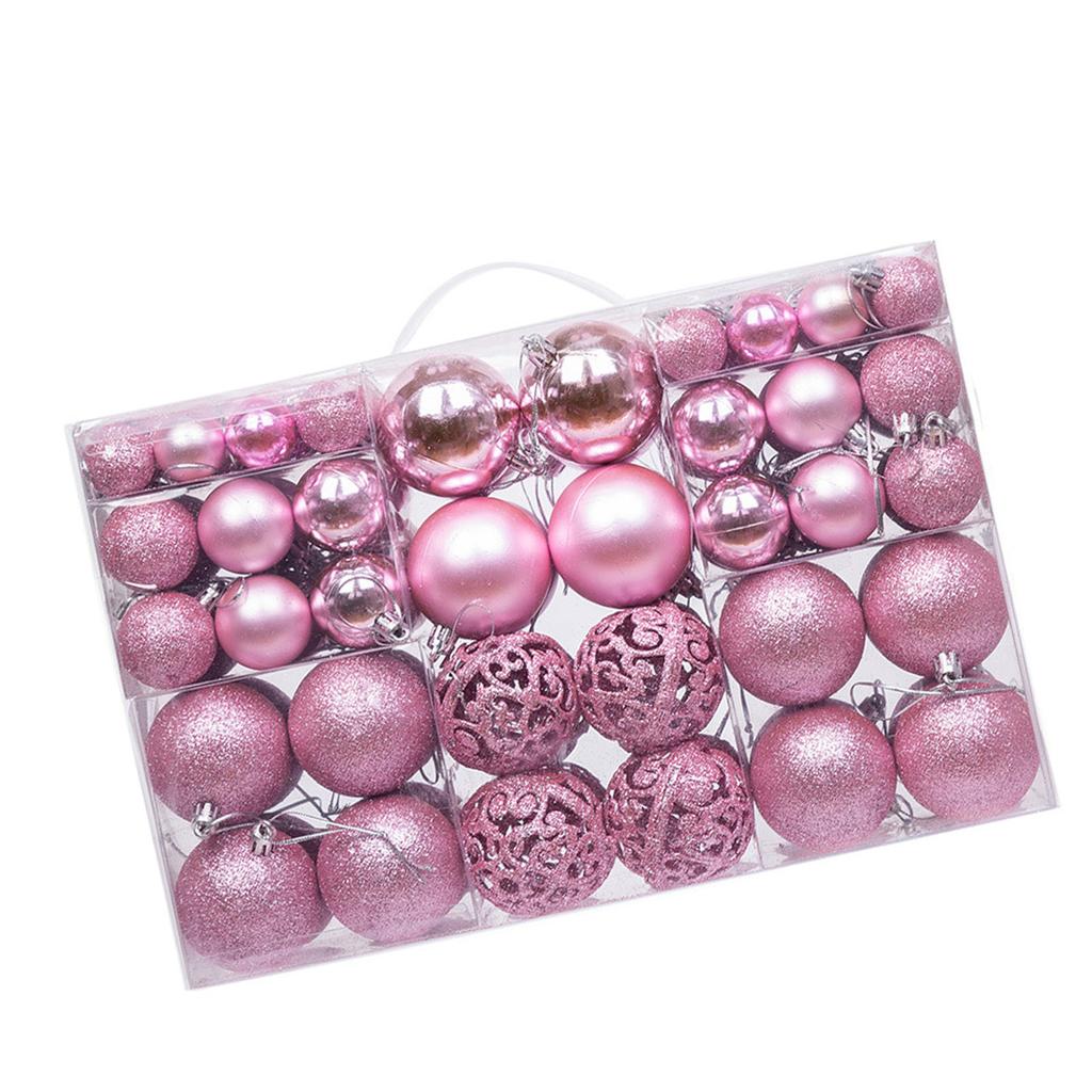 100pcs Xmas Ball Ornaments Xmas Tree Decorations Hanging Balls for Xmas Tree Decorations Holiday