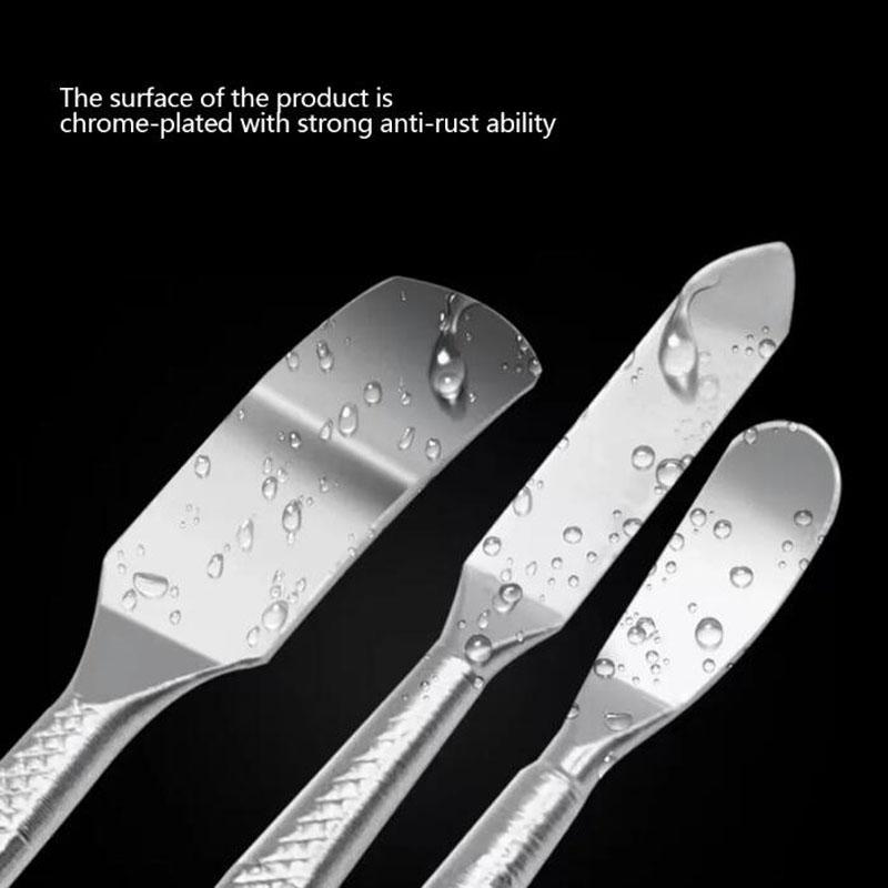 3Pcs Universal Phone Repair Tools Kit Disassembly Blades Pry Opening Tool Metal Crowbar Disassemble Kit Phone Spatula Hand Tools