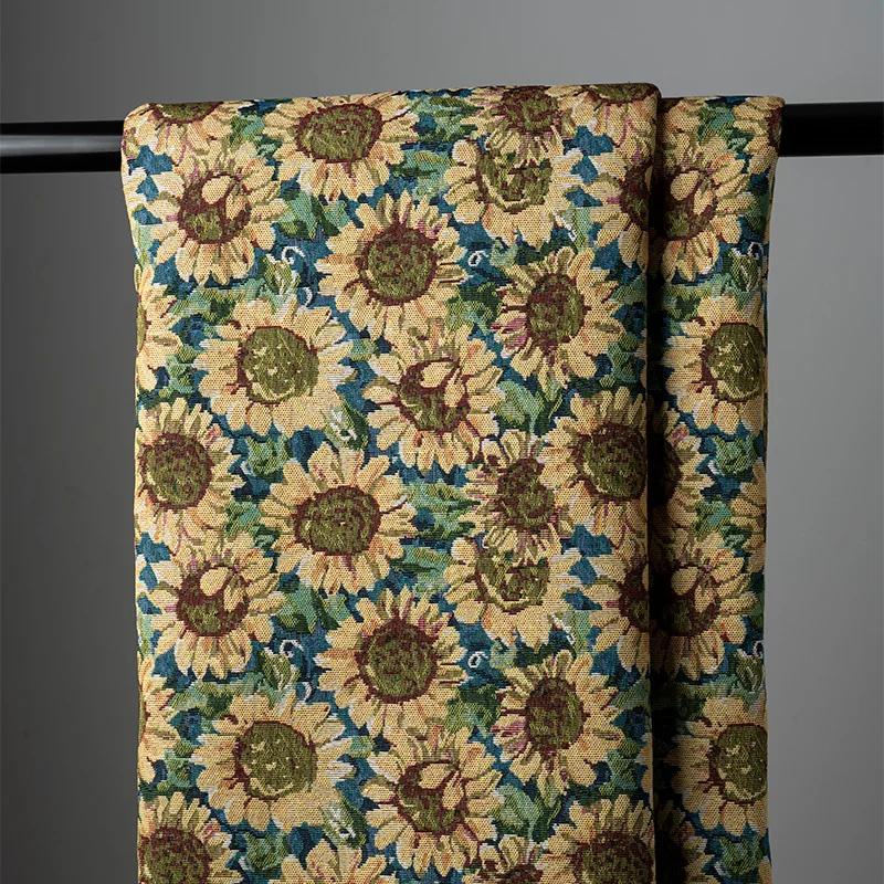 

100x145cm Chenille Jacquard Fabric Upholstery for DIY Sewing Curtains Hat Pillowcase Tablecloth Diy Sewing Sofa Cloth 100x145cm