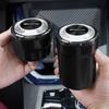 JVC4   Car Ashtray One Touch Open Portable Ashtray Cup Auto Interiors For Mercedes Benz AMG W203 W206 W220 W205 W211 W212 W201 W168 GLC