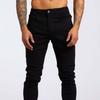 New Denim Men's Pants Ins Trend Black Slim High-waisted Denim Leggings Male