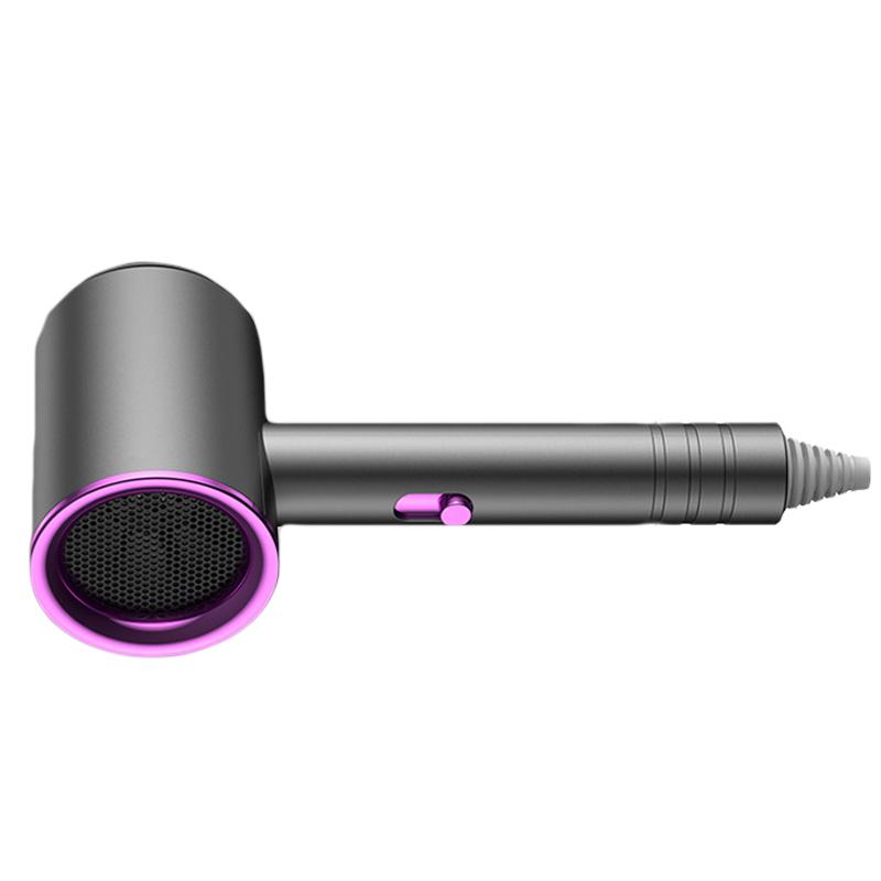 Hårtørker Mute 360 graders roterbar dyse Hurtigtørkende ABS PP bærbar hårføner for hjemmesalong