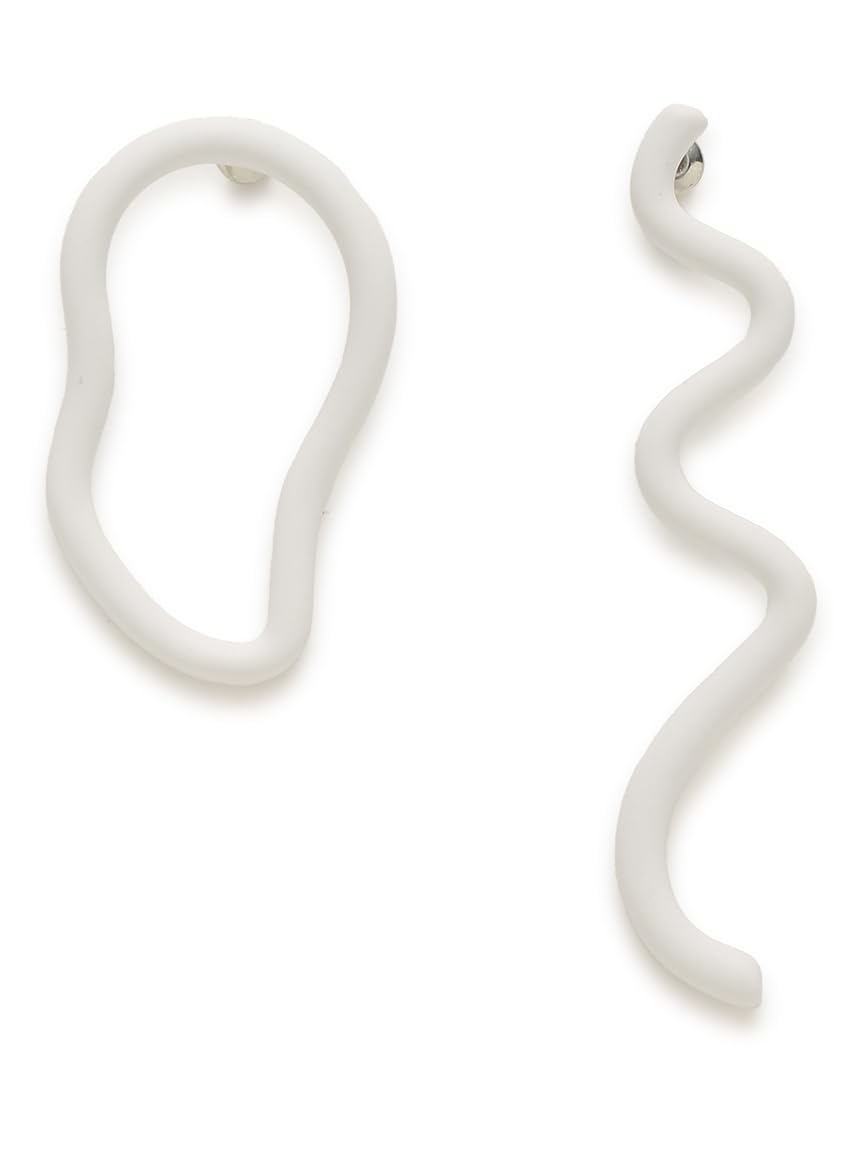 

Wave Nuance Asymmetrical Earrings 13WGA245317WHTF