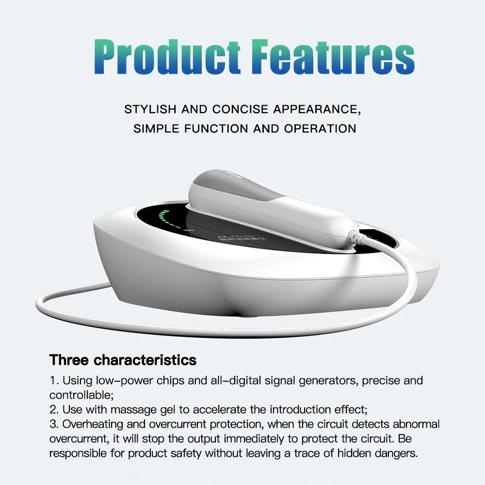 Durable And Safe Ultrasound Physiotherapy Massage Device 1Mhz Intensity For Muscle & Joints Pain Relief No-Drug Ultrasonic Instrument Machine