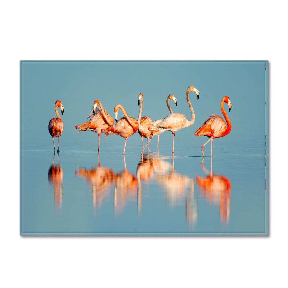 Flamingo Large Carpet Feather Wind Bedroom Floor Mat
