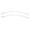 1 Pair Emergency Hood Release Cable Kit RP604802 Fits For Corvette C4 1984-1996