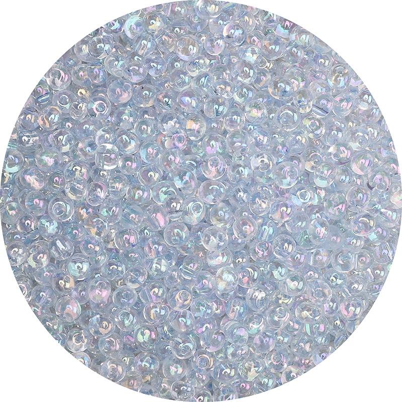 4mm Water Drop Colorful Glass Millet Beads Handmade Diy Jewelry Materials Loose Beads Accessories Package Hanging Necklace Strings Beads Nice Beads