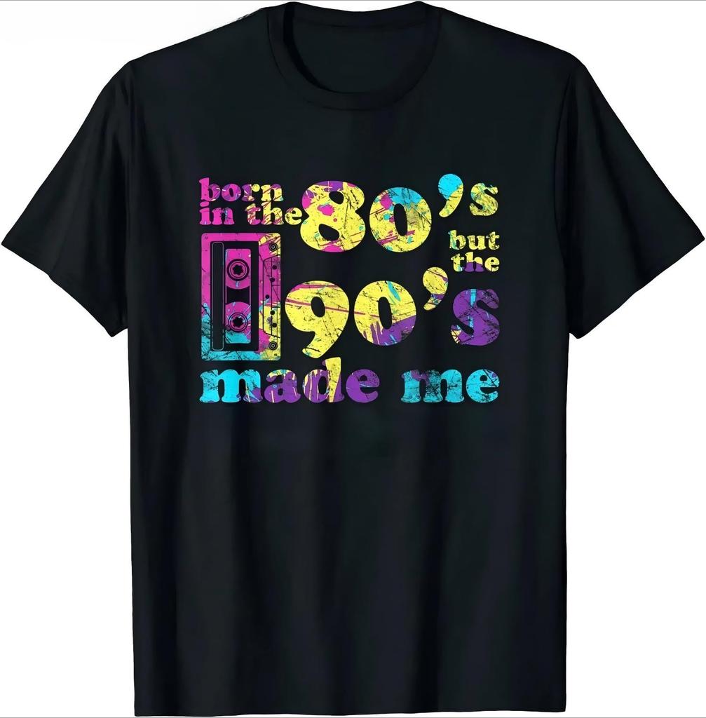 I Love the 80s Vintage Party T-Shirt Men Women Casual Summer Short Sleeve Harajuku Streetwear Top Funny Pure Tees