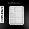 Permanent Makeup Accessories Disposable Washable Pvc Tattoo Tools Organizer Tray Pigment Storage Dentist Supplies 1 Pcs
