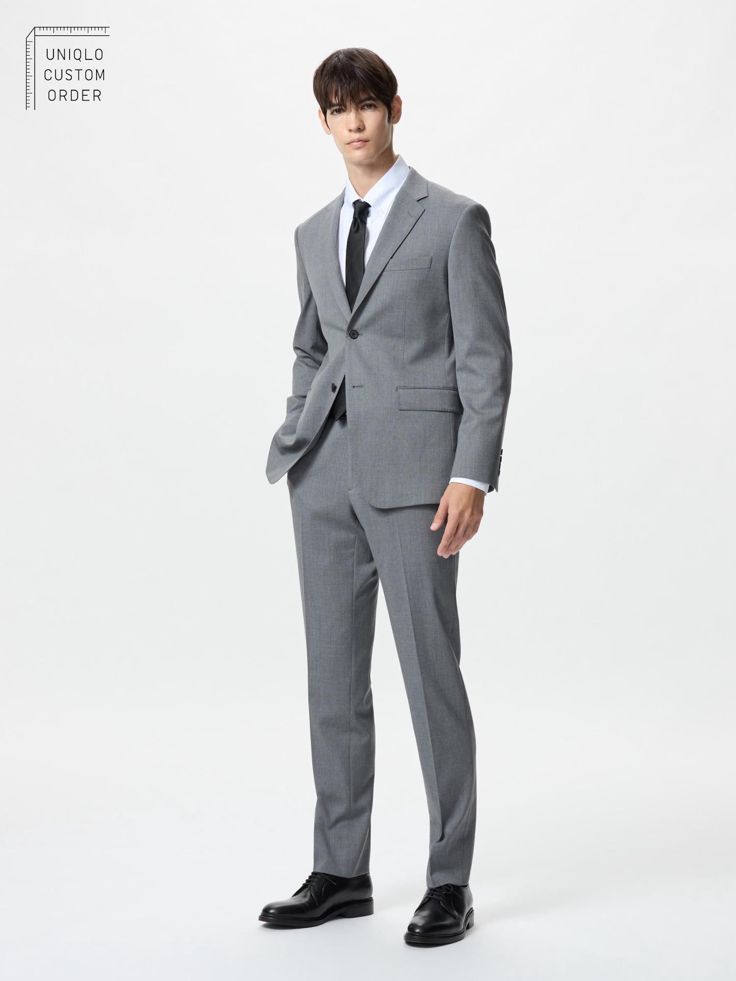 

Uniqlo Japan Stretch Wool Slim Fit Pants 05 GRAY/110