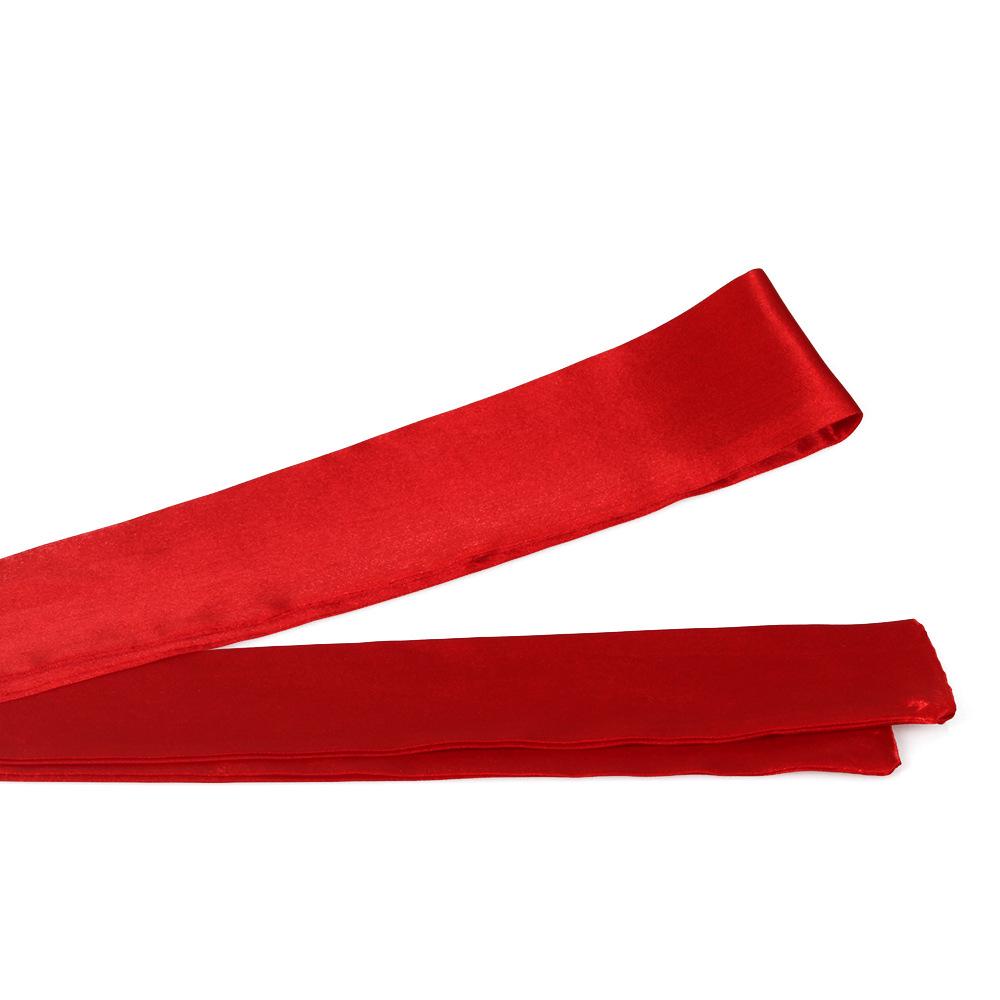 Silk Erotic Blindfold SM Restraint - 1.5m Light-Blocking for Flirting & Passion