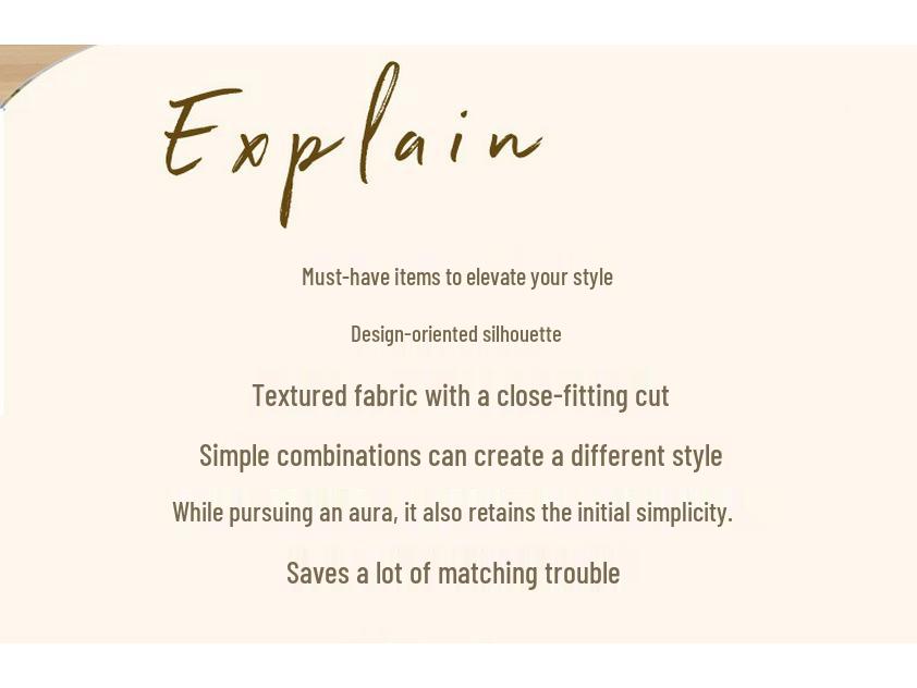 Elegant V-neck Solid Color Midi Dress with Long Sleeves - Spring 2025