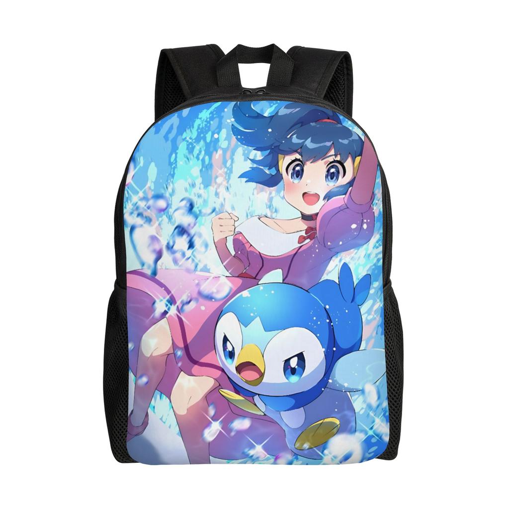 Pokemon Backpacks Daypack Summer Vibes mochila Camping Large Capacity Rucksack