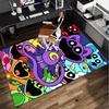 Happy smiling Cartoon Characters Office Rug Chair Mat, Game Carpet, Suitable for Front Door, Bedroom, Living Room, Desk, Holiday Gift