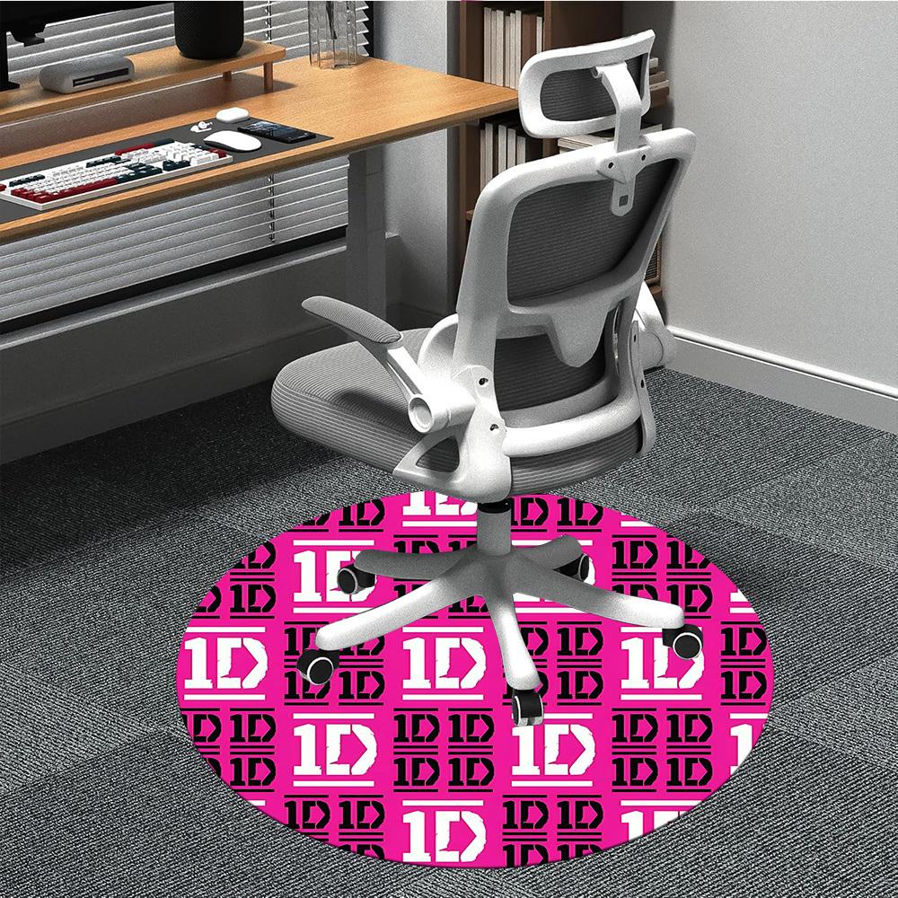 1pc One Direction Merchandise Chair Carpet for Office Non Slip, Lightweight, Machine Washable Rug for Office, Sleeping, Room Holiday Decor