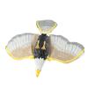 Flying Bird Electric Hawk Garden Easy To Install Flying Falcon Hunting Garden Decoy Realistic Design Protecting Plants