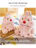 Cartoon Rabbit Plush Keychain Pendant - Cute Influencer Doll for Backpack or Car