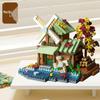 Forest Treehouse Model Micro-Block Assembly Toy - Must-Have Holiday Gift