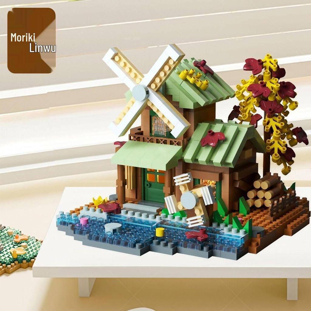 Forest Treehouse Model Micro-Block Assembly Toy - Must-Have Holiday Gift