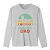 Blue Heeler Dad T Shirt Dog Lover Retro Vintage vintage Washed homme Breathable Unisex Soft streetwear Versatile Comfortable