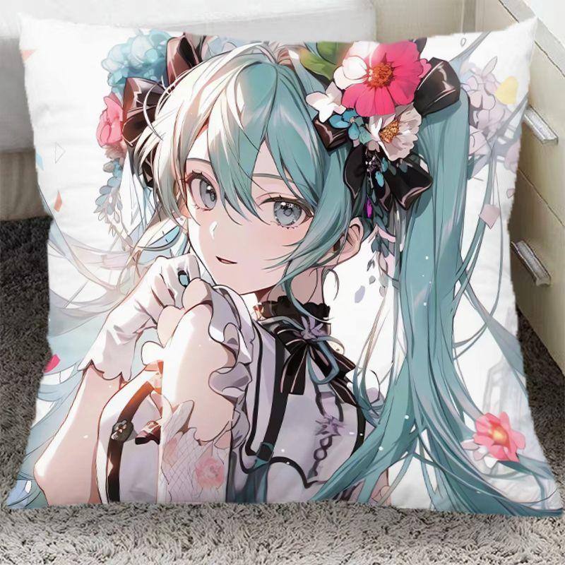 Hatsune Miku Periféria Dvojrozmerný Vankúš Študentská Izba Animácia Spálňový Vankúš Obývacia Izba Pohovka Vankúš Narodeninový Darček