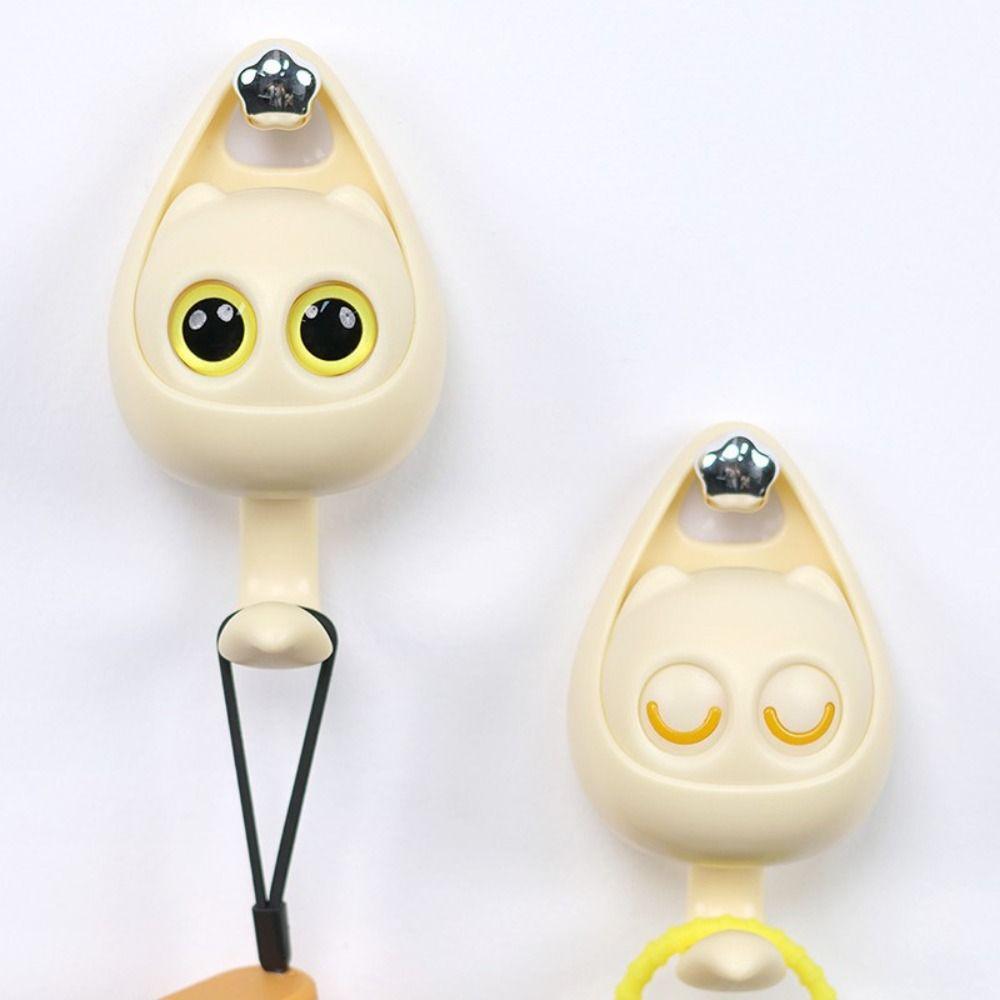 2pcs Self-adhesive Animal Decorative Hook Cartoon Wall Shlef Hanger  Storage Rack