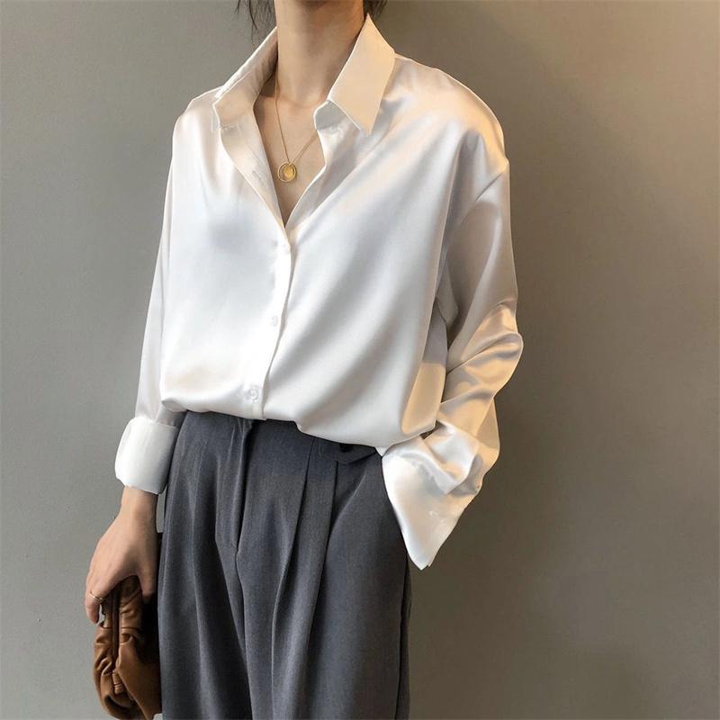 

blusas mujer de moda 2022, летний топ, женские рубашки, женские шифоновые белые рубашки, блузки, топы с длинными рукавами, шикарная женская рубашка