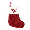 Yousheng Christmas Stockings Decorative Letter Knitted Sock Hanging Decoration Easy To Hang Festive Christmas Tree Decor