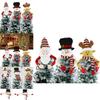 Enchanting Christmas Tree Top Topper Cover Featuring Adorable Snowman Hat Design