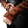 2023 Evropské a Americké Retro Viking Renesance Kožené Návleky na Paže pro Cosplay