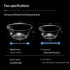 Disposable Transparent Plastic Bowls 400ml (50-pack)