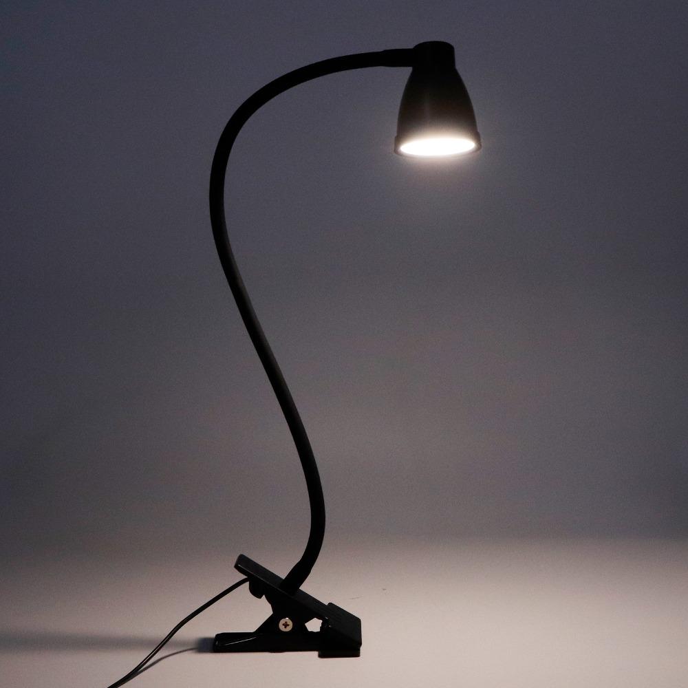 USB Powered Clip Reading Light 5W LED Reading Light Simple Desk Lamp  Studying