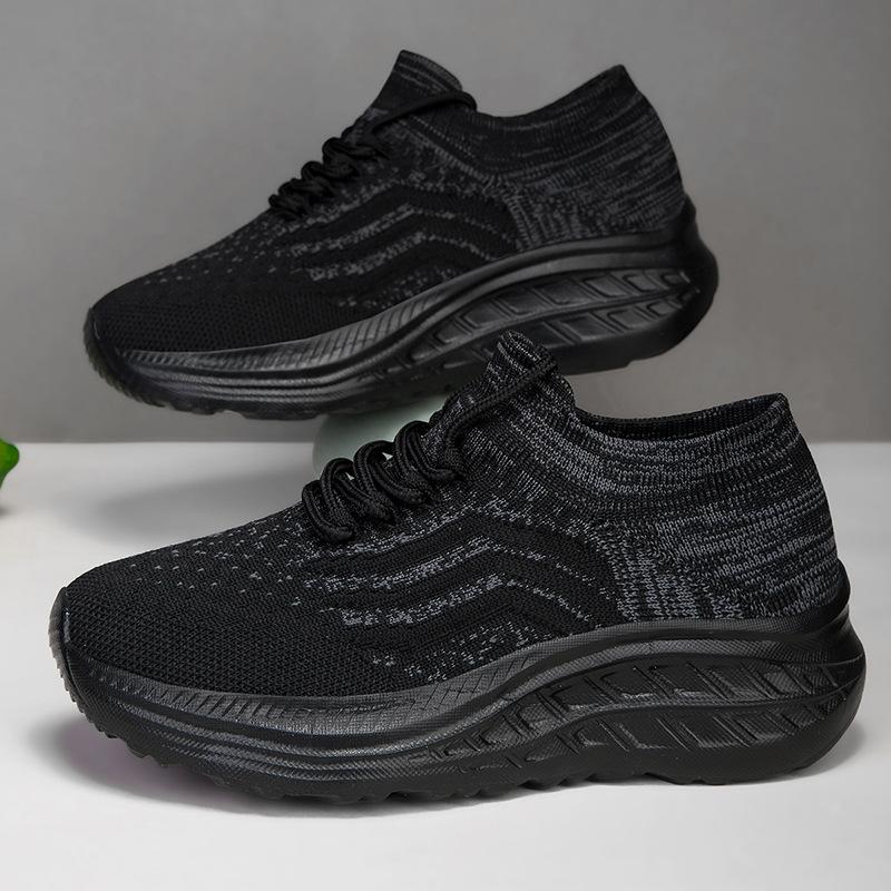 

Новые сетчатые туфли большого размера, дышащие мужские туфли, мягкая подошва, легкие туфли для пары, повседневная обувь, женская обувь, спортивная обувь 36