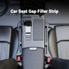DECW8 1 Pair For BMW Car Seat Gap Plug Strip Side Seam Car Gap Filler Leak Proof  Storage Organizer Interior Decoration Accessories
