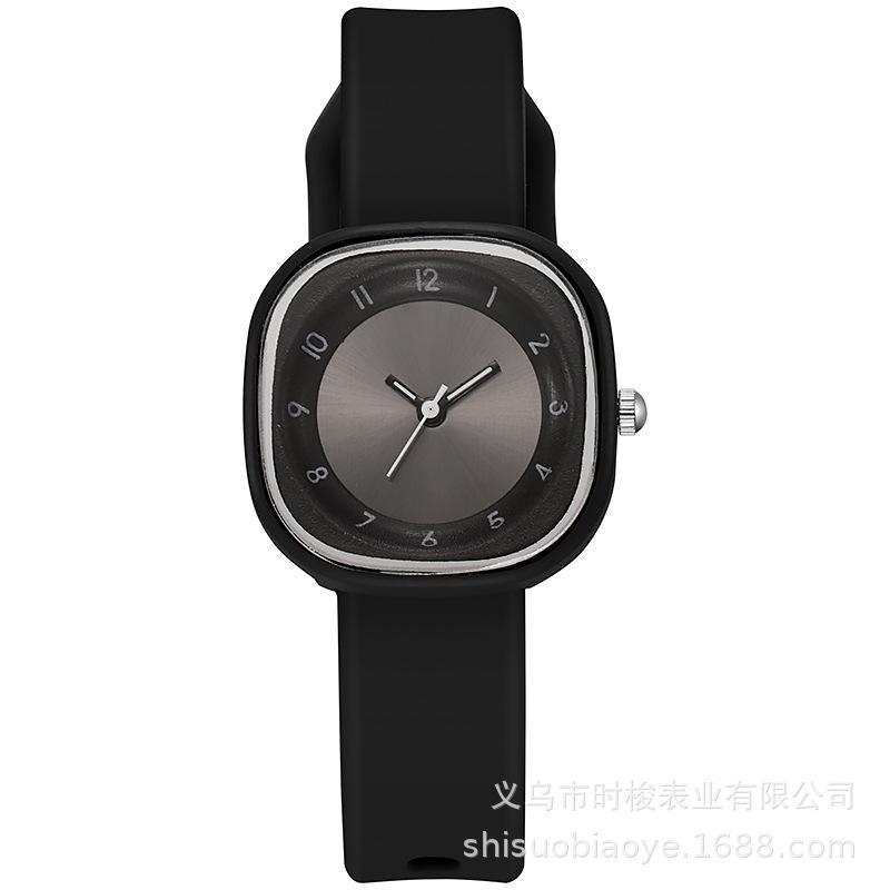 

Простые женские часы кварцевые наручные часы женские часы женские часы подарок на день святого валентина чёрный