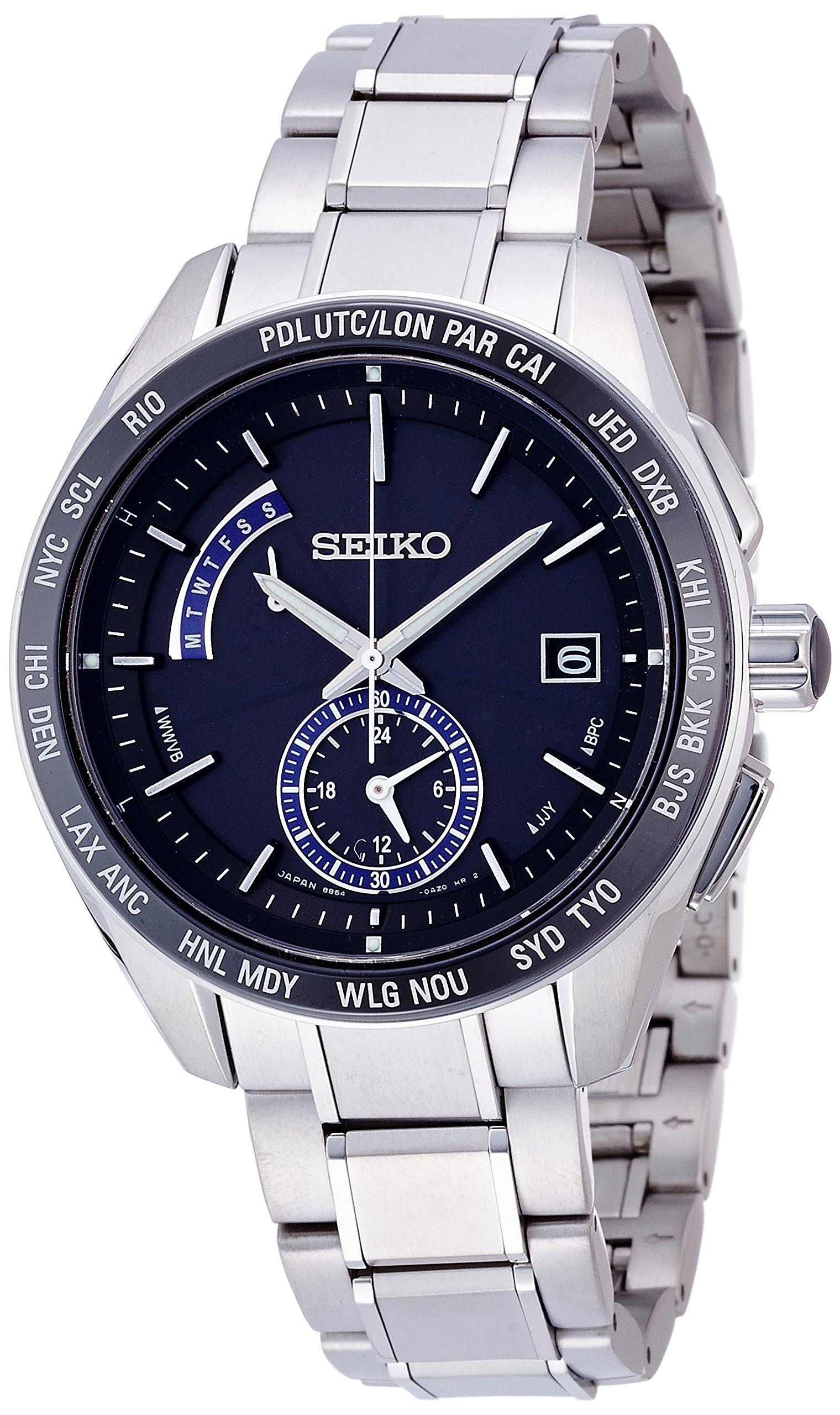 

Watch Brightz Titanium Solar Radio Modification Sapphire Glass Super Clear Coating SAGA179 [Seiko Watch]