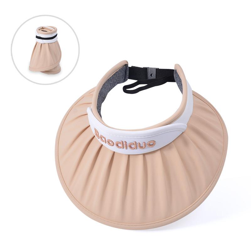 1107 summer children's hat girl baby outdoor sunshade sun protection hat big brim UV protection empty top shell hat