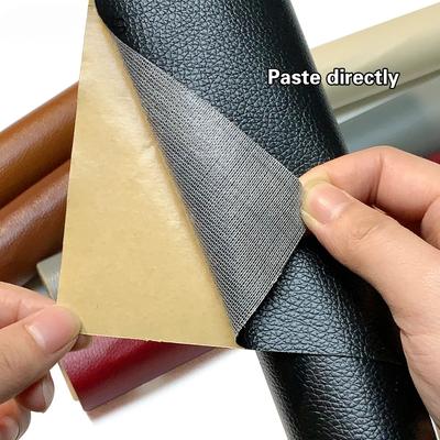 PU Leather Self Adhesive Sofa Leather Repair DIY Bed Soft Patch Sticker Repair Subsidy Renew Decal Car Motorcycle Seat Repair