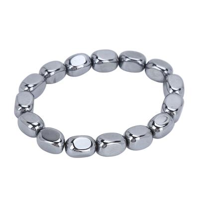 Terahertz-Armband, Energiestein, lose elastische Naturperlen, Terahertz-Armband für Damen und Herren