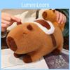 Soft Plush Adorable Capybara Toy For Kids Featuring High Quality Long Material Fur