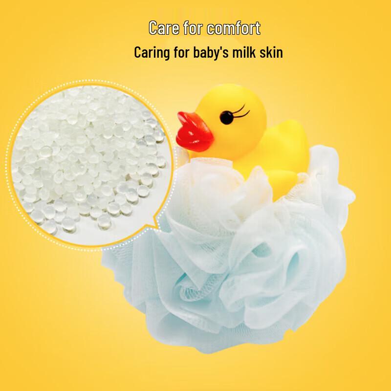 CHAHUA Kids Temperature-Sensitive Duck Bath Puff