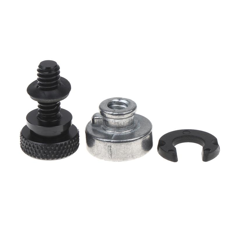 6mm Motorcycle Rear Seat Bolt Nut Kit High Strength 1Set Mounting Screw for Universal Motorbike Replacement Accessories