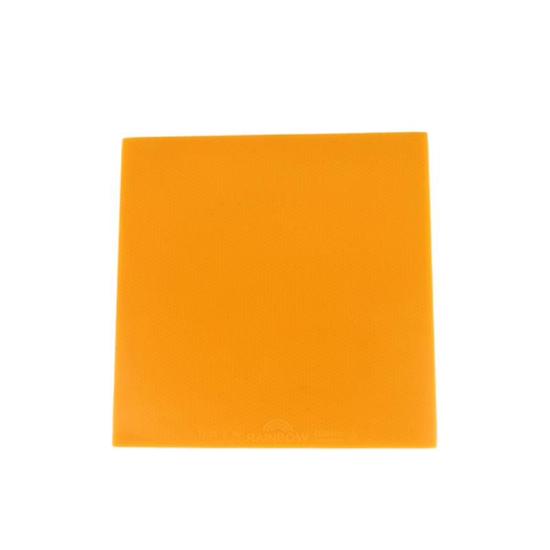 1Pc Colorful Rainbow Table Tennis Rubber Sheet Ping Pong Rubber With 2.0mm High Density Sponge For Training