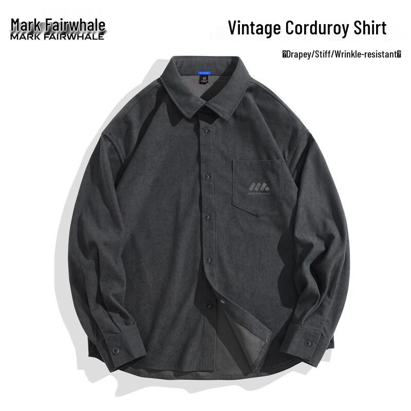 

Mark Fairwhale Men s Corduroy Overshirt L