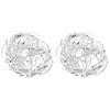 Lurrose Flower Arrangement Aluminum Alloy Flower Fixing Vase Flower Set of 2 Holder, Grid, Accessories, Multi-Purpose Wire, Durable,