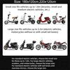 Thicken Motorcycle Cover Dust Proof Raincover New Electric Vehicle Cover