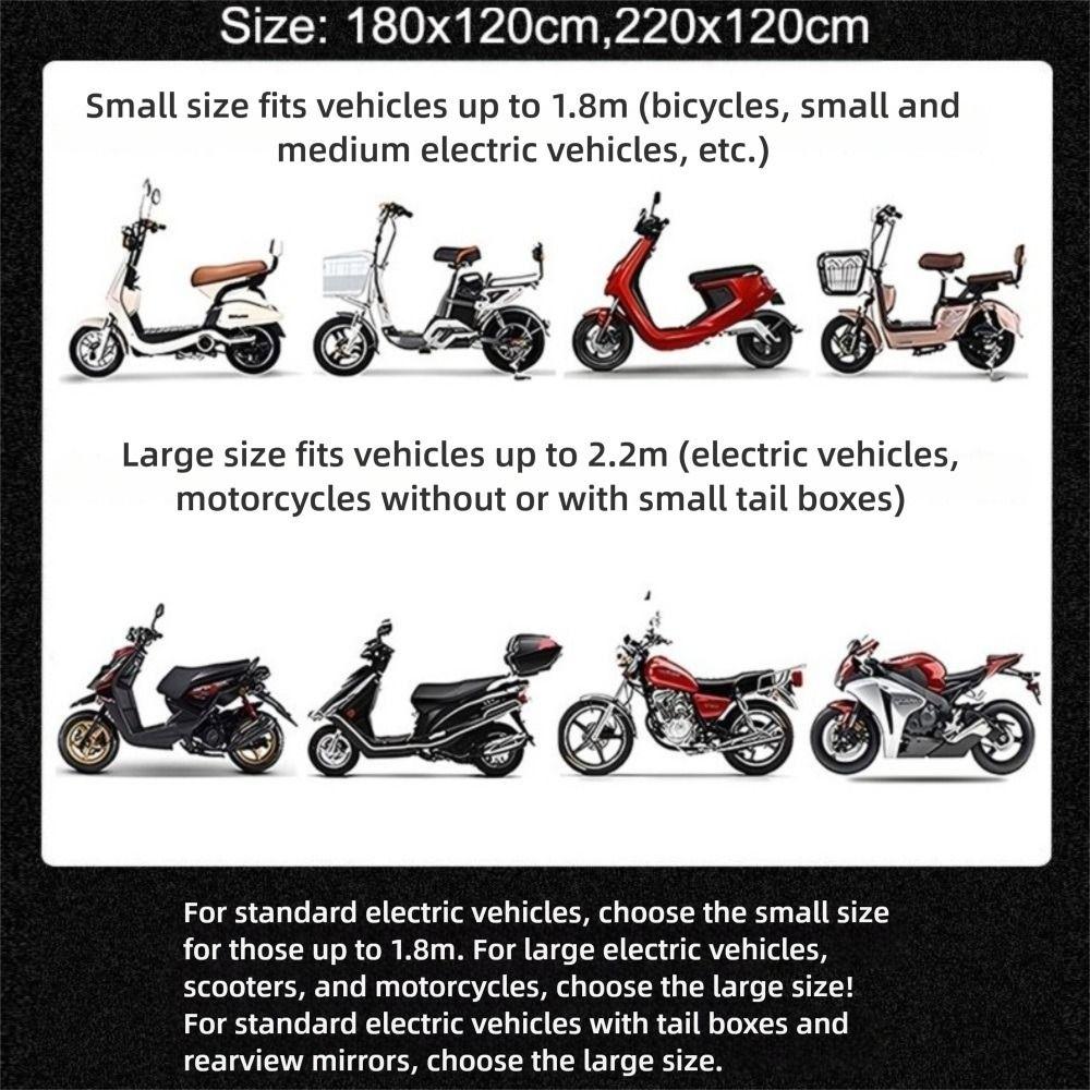 Thicken Motorcycle Cover Dust Proof Raincover New Electric Vehicle Cover