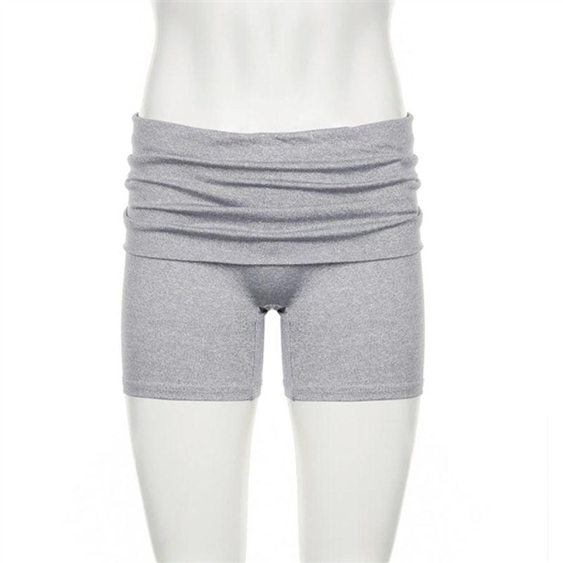 

Fashion Fashion Sports Fitness Yoga Shorts Female Fitness Yoga Sport Shorts Women Grey S