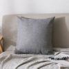 Einfarbig Soft Case Leinen Dekokissen Home Kissenbezug Sofa